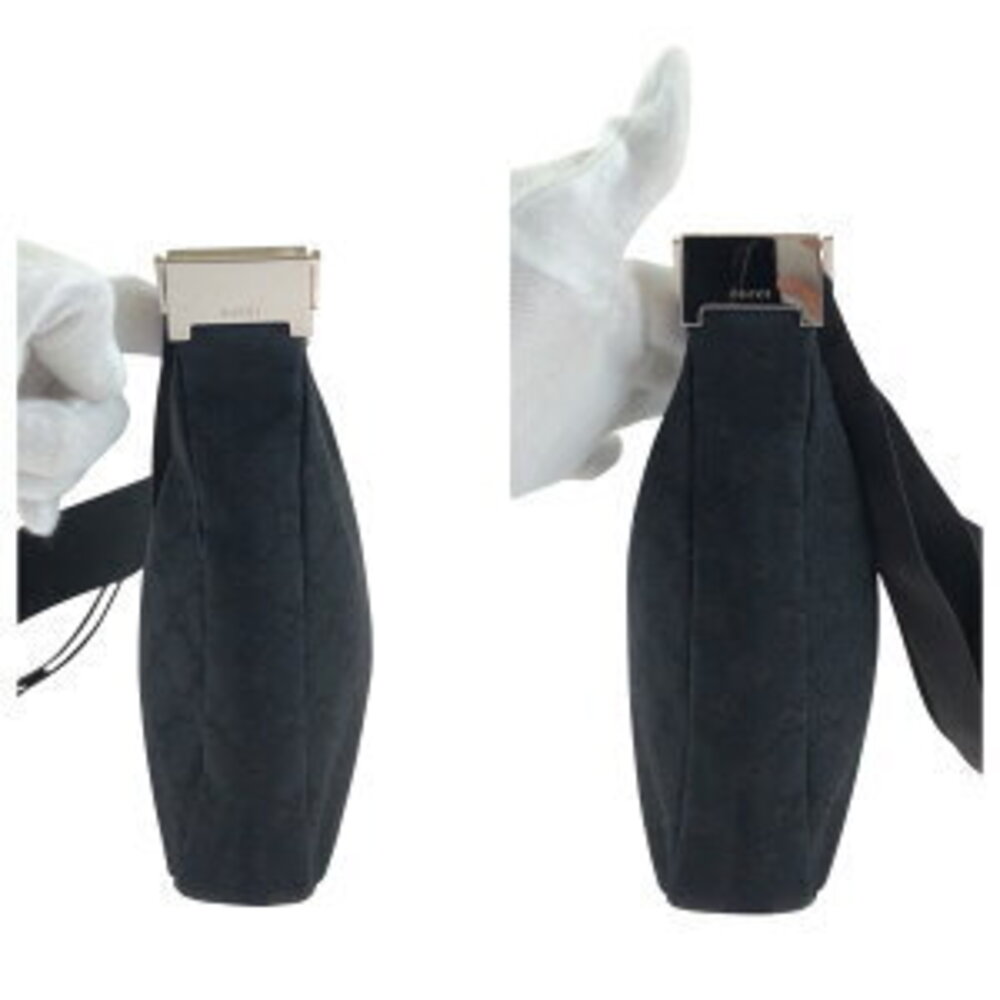 Gucci Bag black Shoulder canvas GG - Picture 7 of 10